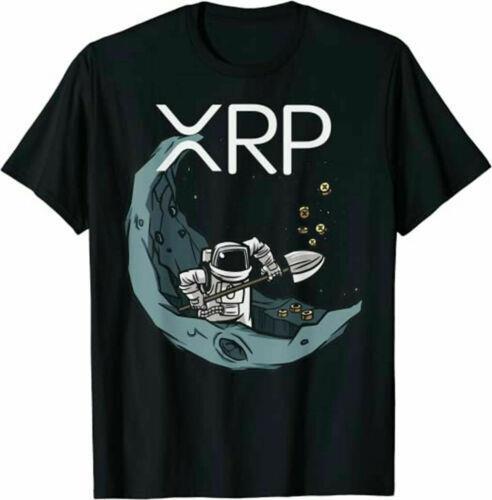 Ripple XRP Coin Bullrun Moon Crypto Cryptocurrency Investor T-Shirt-image
