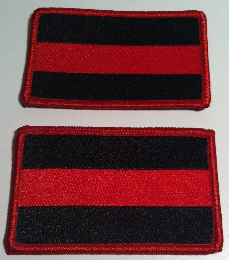 Honorary Fallen Firefighter Patch with VELCRO® Fastener FD Memorial