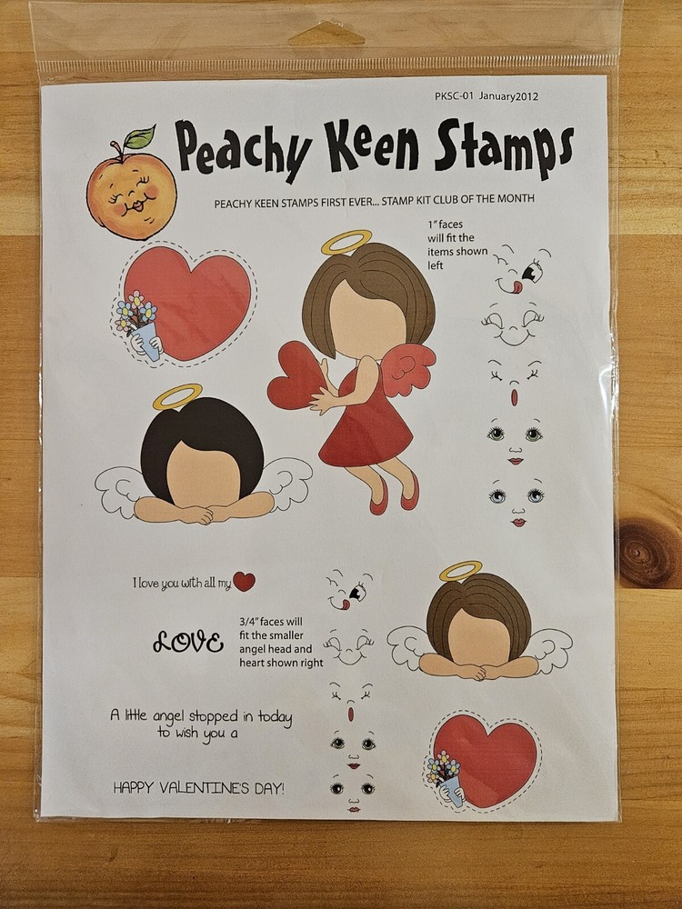 Peachy Keen Stamp Set Stamp Kit Club Of The Month January 2012