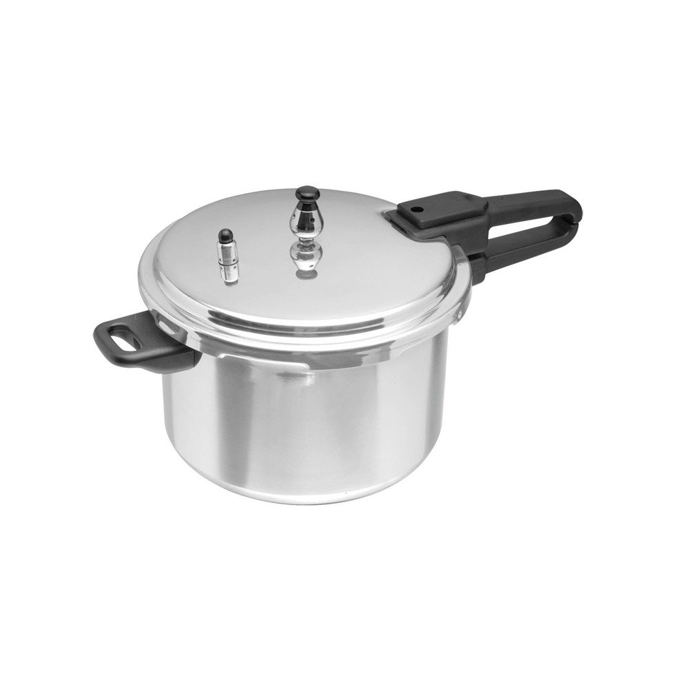 IMUSA 7qt Stovetop Natural Finish Basic Pressure Cooker - Silver