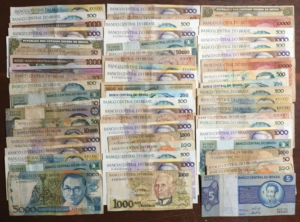 Lot 60  Paper Money  Banknotes Brazil Collection  Old 045202