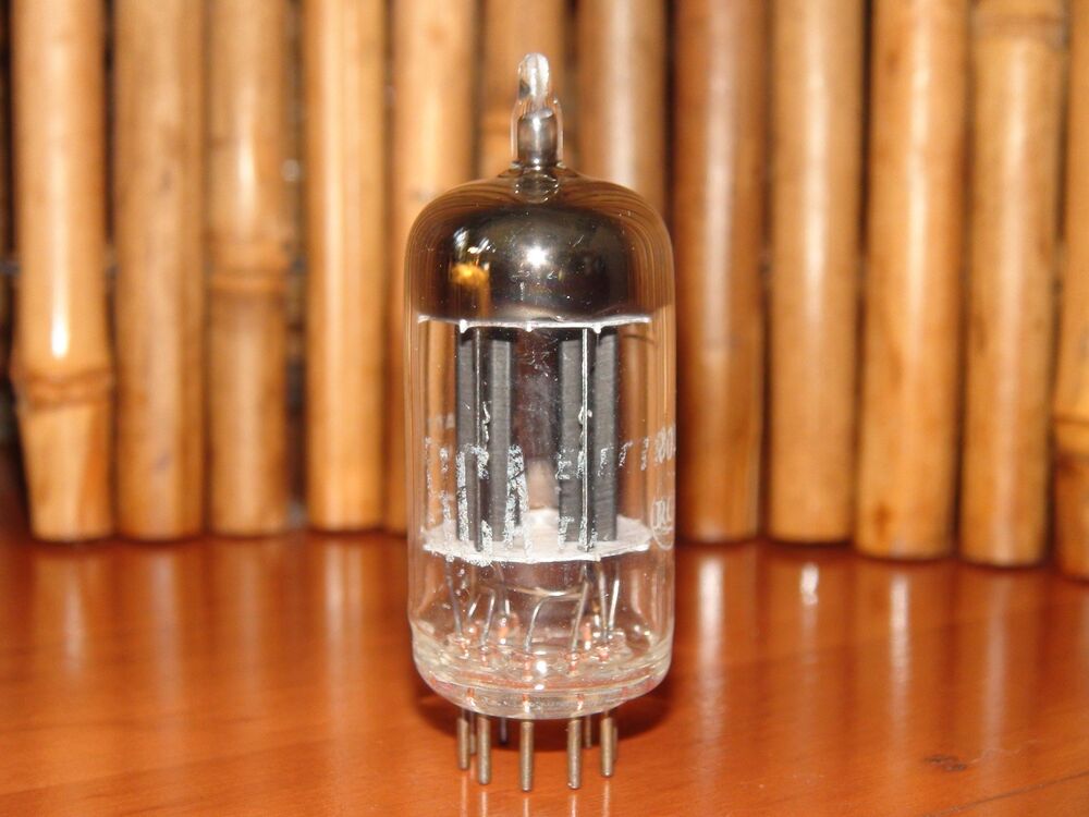 RCA 5963 12AU7 Black Plates D-Getter Vacuum Tube 1952