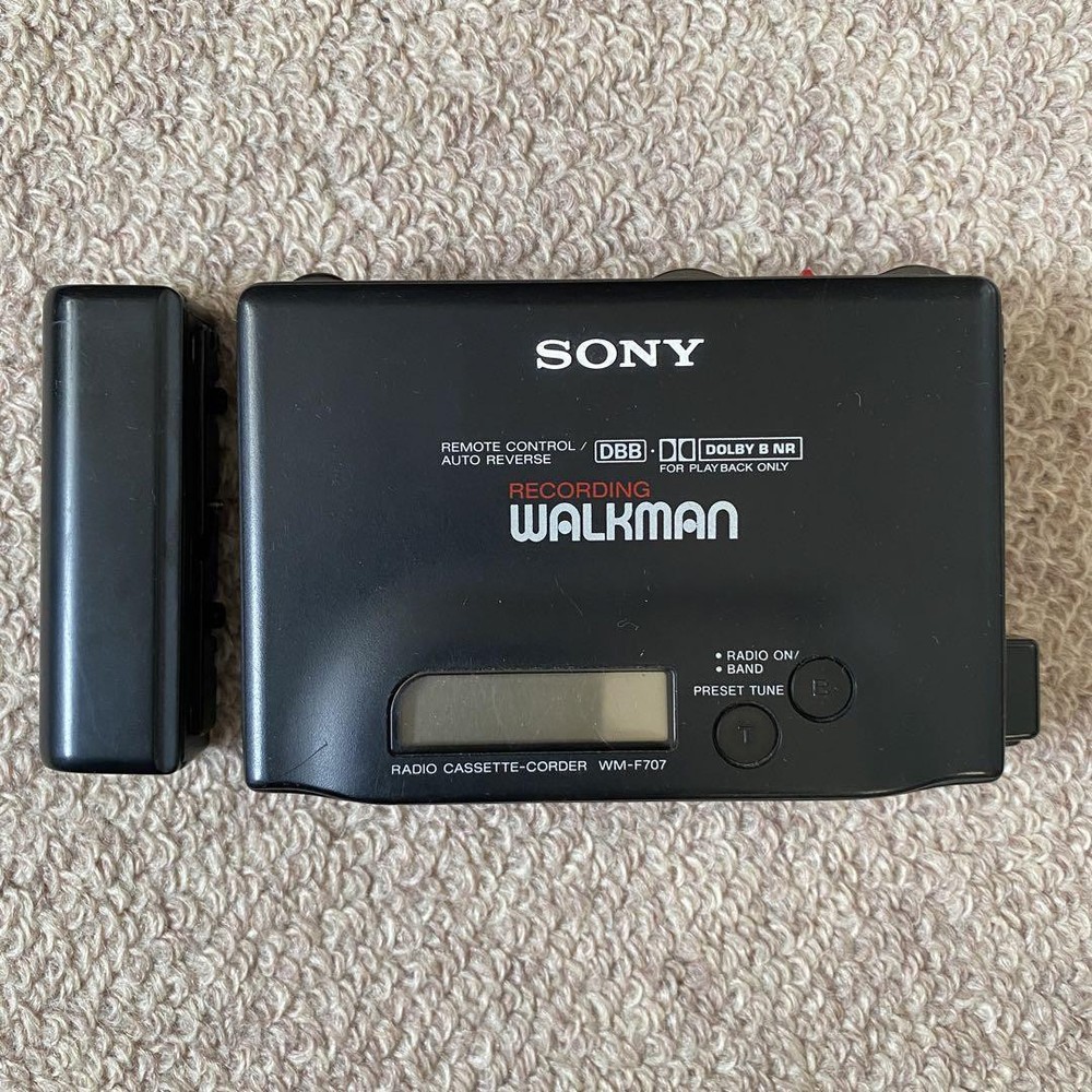 Vintage Sony Walkman Radio Cassette Recorder Junk Portable Audio Player Retro Nostalgic Device
