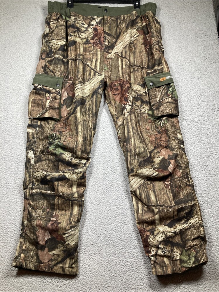 Yukon Gear Mens XXL Green Cargo Camo Break Up Infinity Hunting Pants