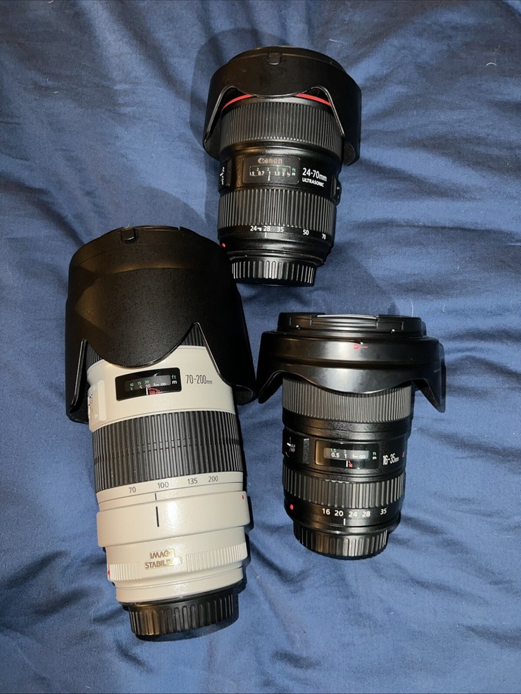 Canon L Series Lens Bundle For Sale (EF Mount)