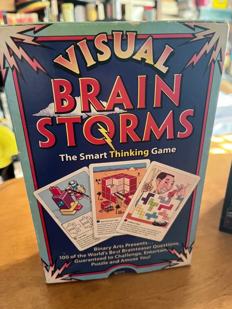 Visual Brain Storms by Binary Arts, Smart Thinking Game (1995) NEW-image