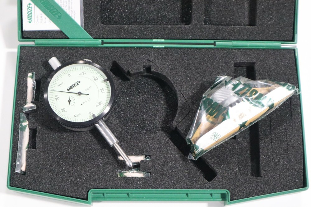 INSIZE #2341-E2,  DIAL DEPTH GAUGE,  0-1.2x0.001