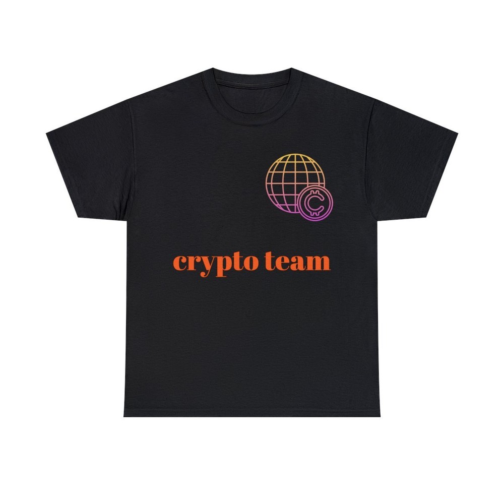 Crypto team, Bitcoin Cryptocurrency icon, Men's t-shirts dogecoin-image