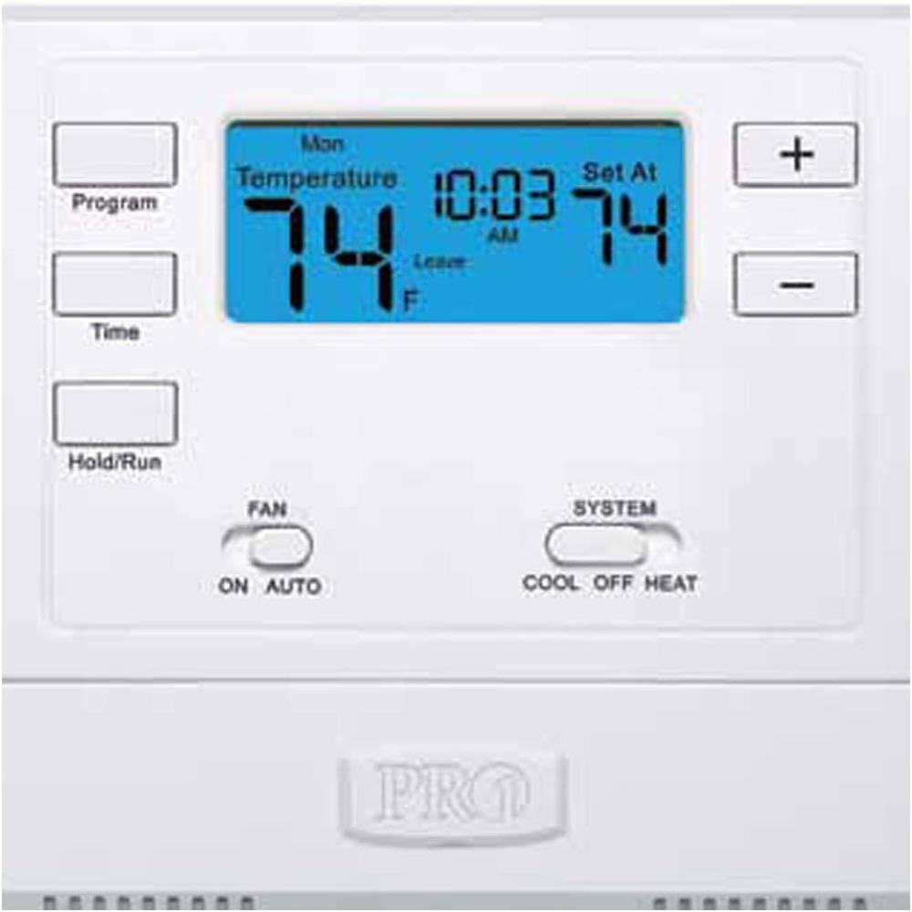 T715 5/1/1 Programmable Electronic Thermostat, White