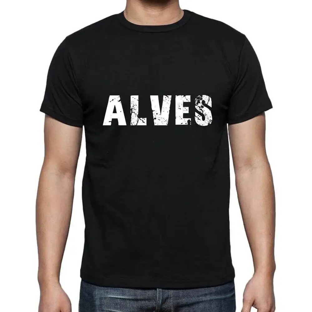 Men's Graphic T-Shirt Alves Eco-Friendly Limited Edition Short Sleeve Tee-Shirt