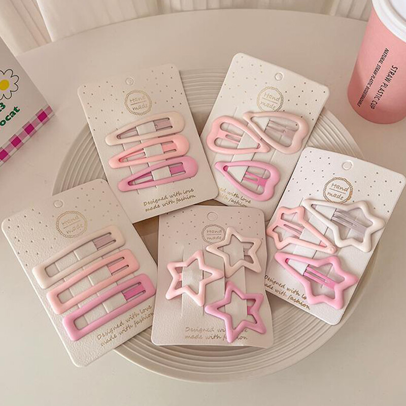 3шт/комплект заколки для волос для женщин девочек звезда BB заколки заколки мини корейский Stya5