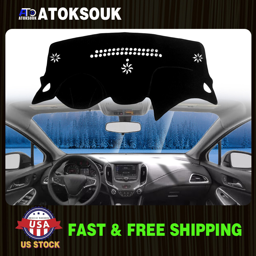 UV-Protect Dashboard Cover Mat for 2016-2021 Chevrolet Cruze Interior Shield