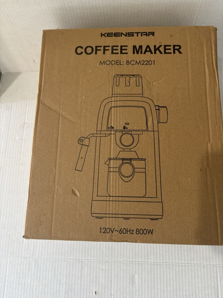 3.5 Bar Espresso Cappuccino Coffee Maker with Milk Frother 800W