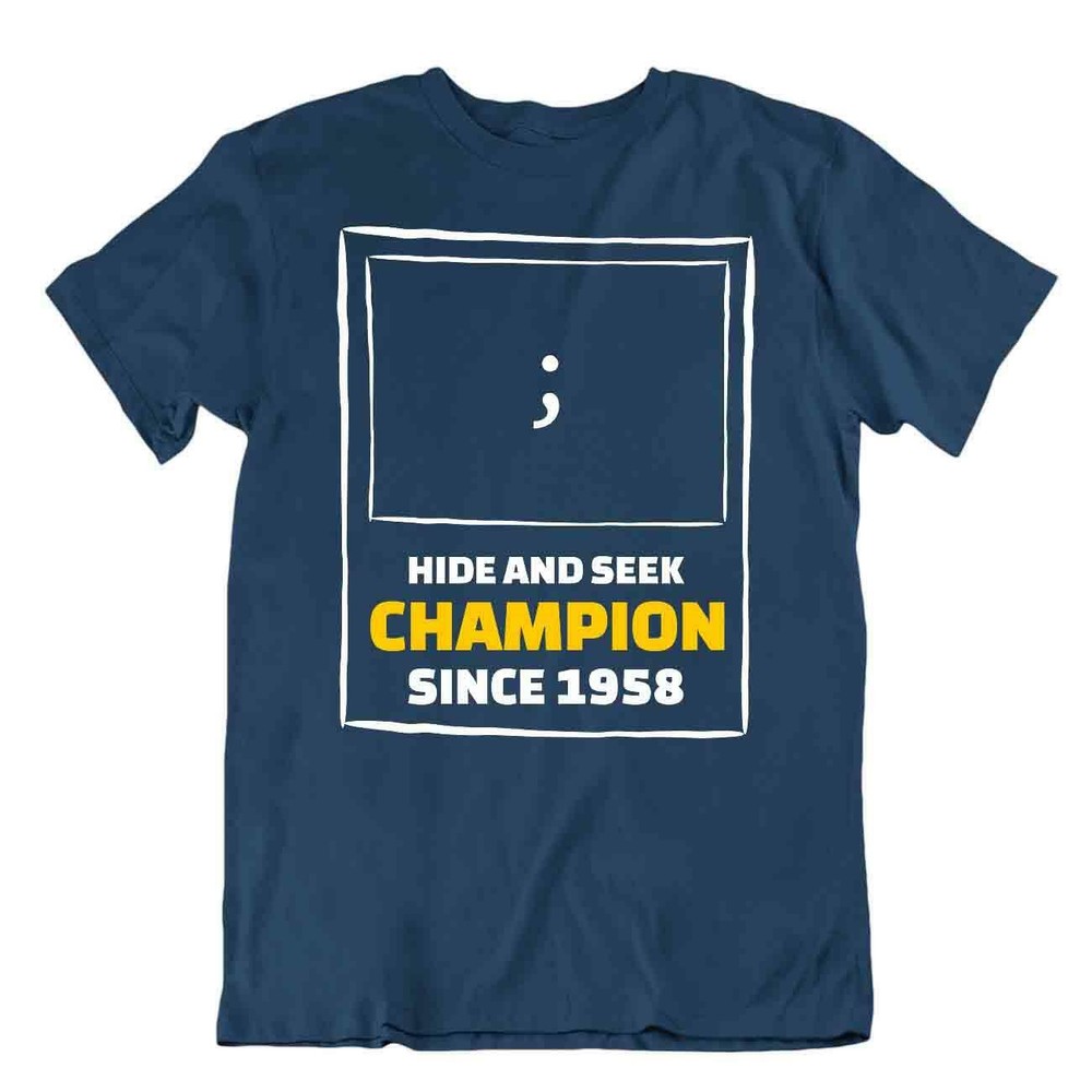 Semi Colon Tshirt Programmer Code T-Shirt Computer Language Apparel