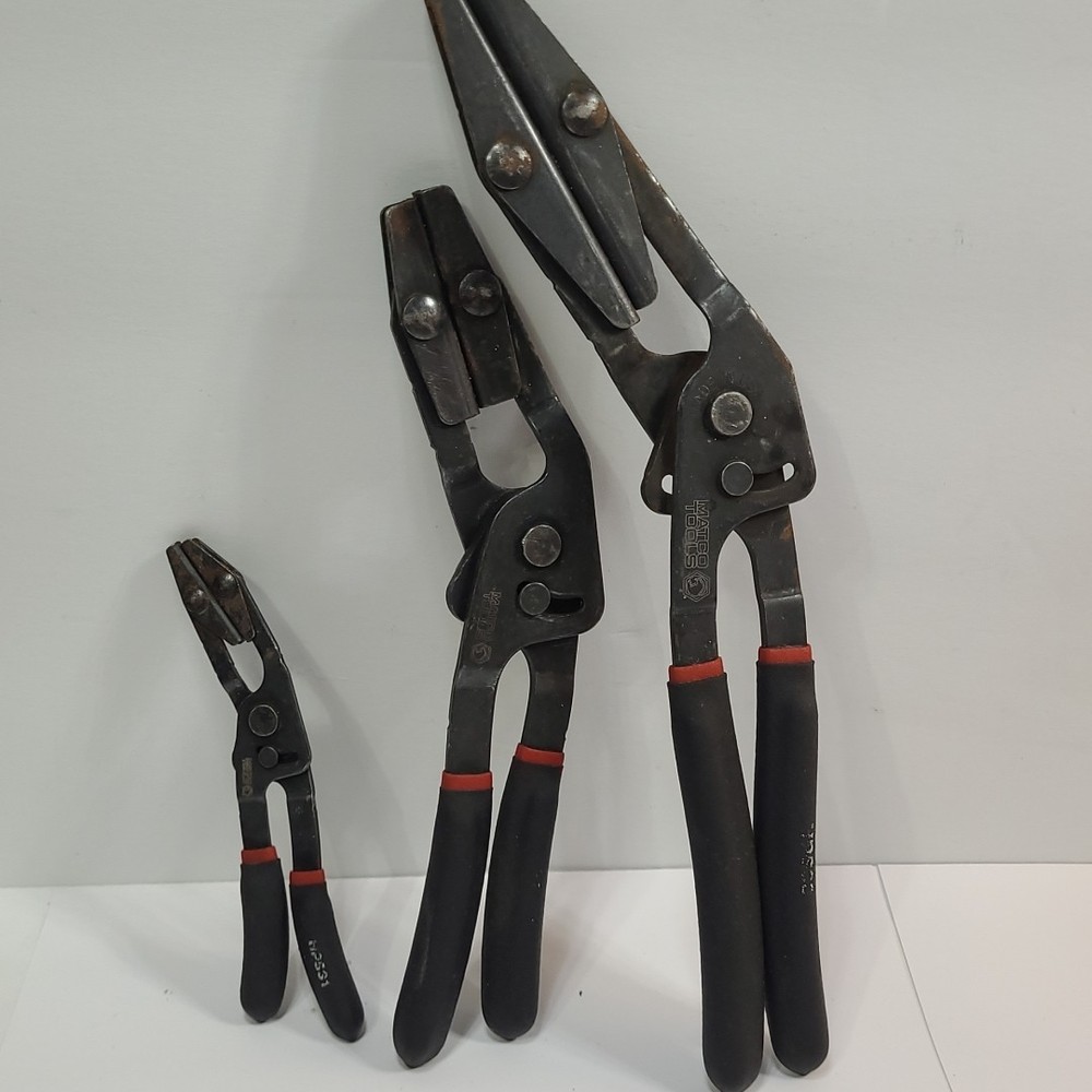 Matco 3-Piece Hose Pinch Pliers Set HPS31 HPS32 HPS33 for Secure Clamping