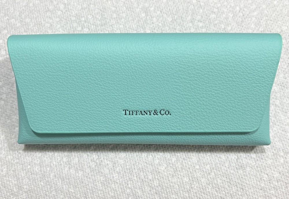 Tiffany & Co Magnetic Leather Case Tiffany Blue Glasses EUC