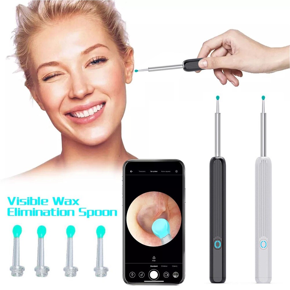 Visual Ear Wax Remover Ear Scoop Cleaner High-definition 1080P Camera Waterproof-image