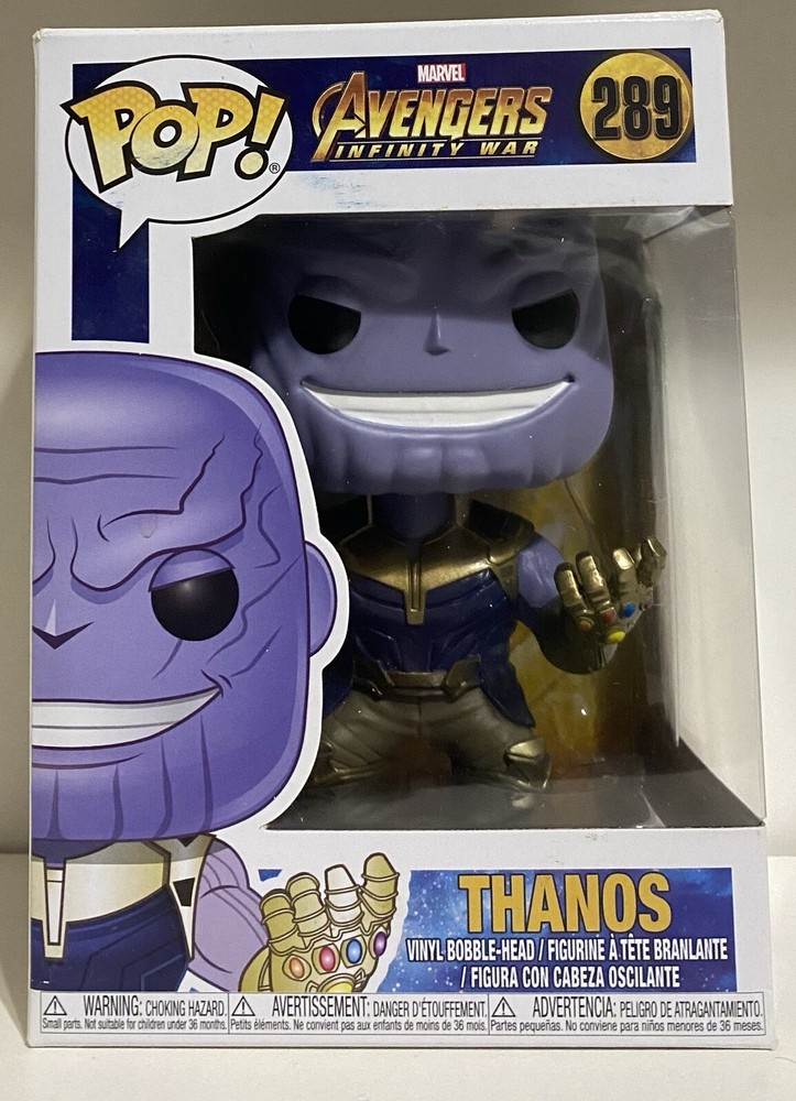 ⭐️NEW Funko Pop! THANOS #289 Marvel Avengers Infinity War Infinity Gauntlet NIB