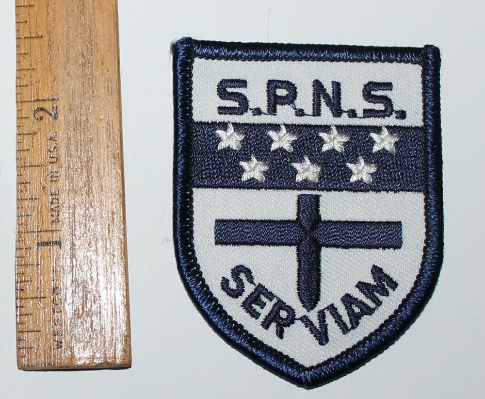 S.P.N.S. SERVIAM Embroidered patch