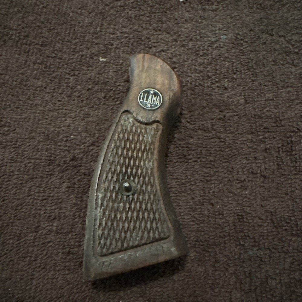 Custom Wood Llama Martial Revolver Grips OEM Fit