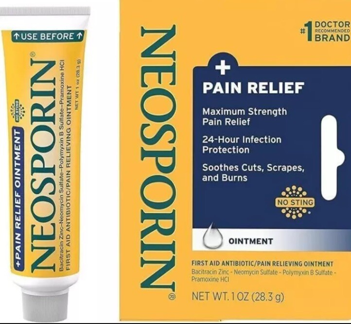 1 PACK NEOSPORIN Pain Relief Ointment BUY NOW! Exp 04/26-image