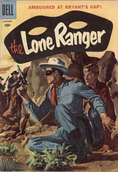 Lone Ranger, The (Dell) #103 VG; Dell | low grade - January 1957 western hero -