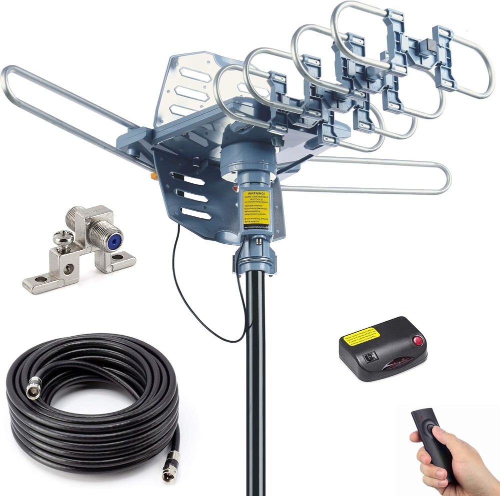 150 Mile Antenna with Wireless Remote & Built-In Amplifier - Ultimate Freedom