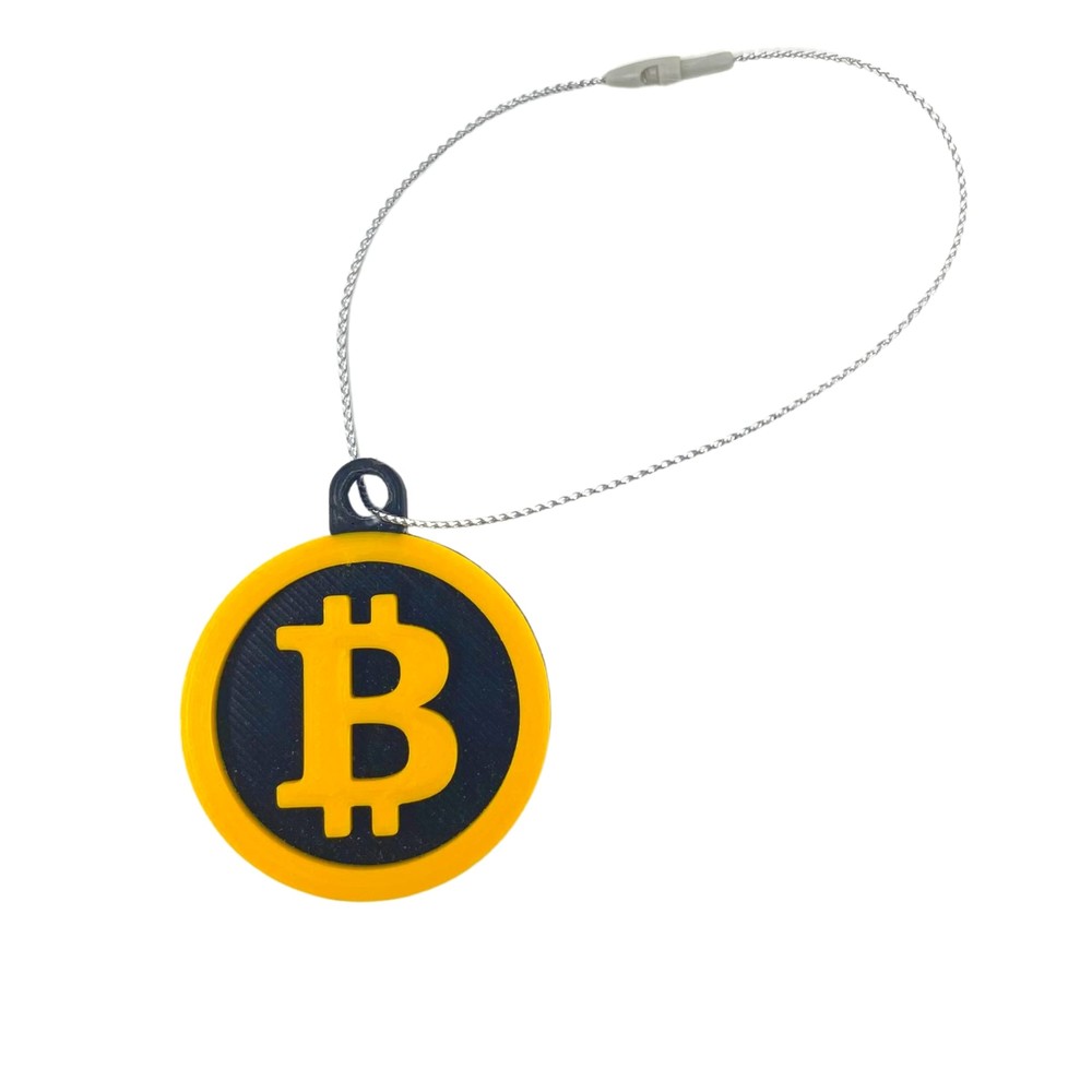 Bitcoin Christmas Ornament for Crypto Fans - Festive Holiday Decor-image