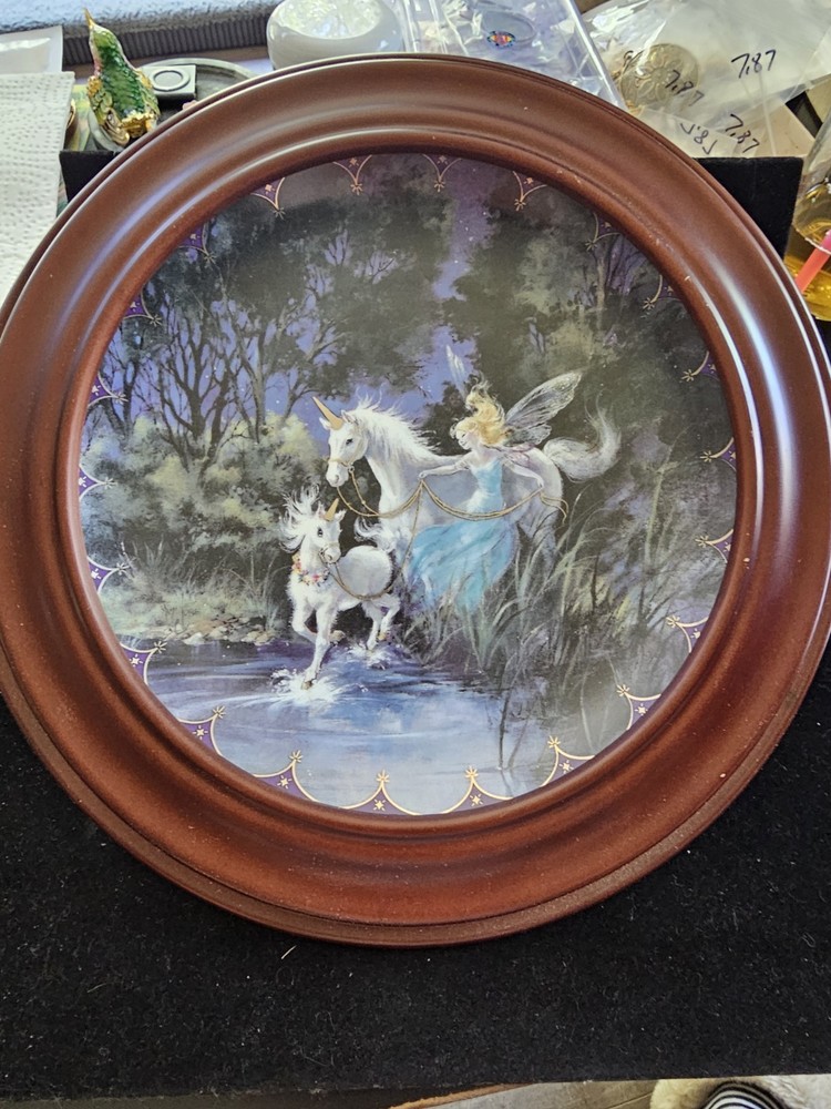 1994 Twilight Trio Fairyland Collector Plate by Mimi Jobe Bradford Exchange