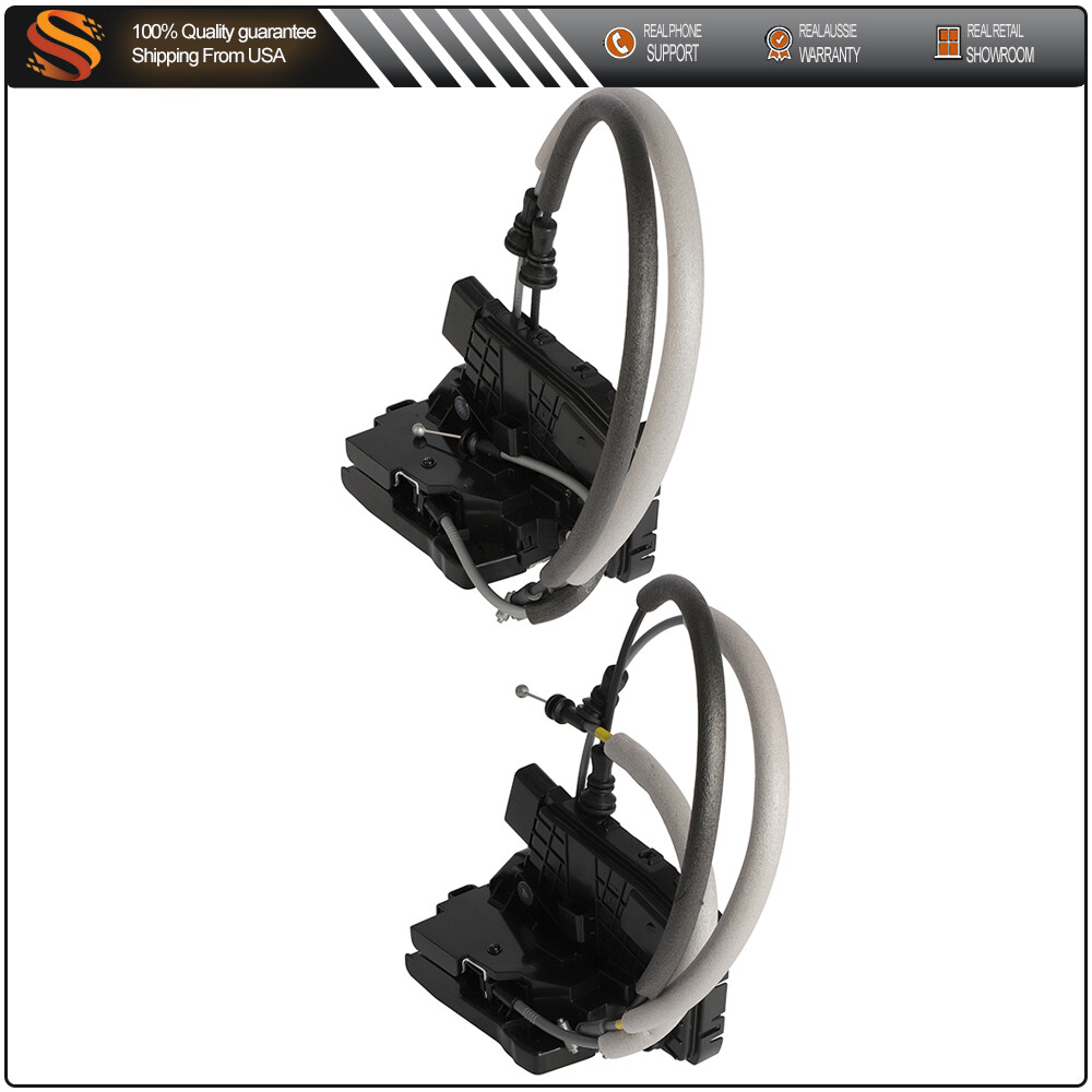 Hyundai Elantra Front + Rear Driver Side Door Lock Actuator Motor Pair