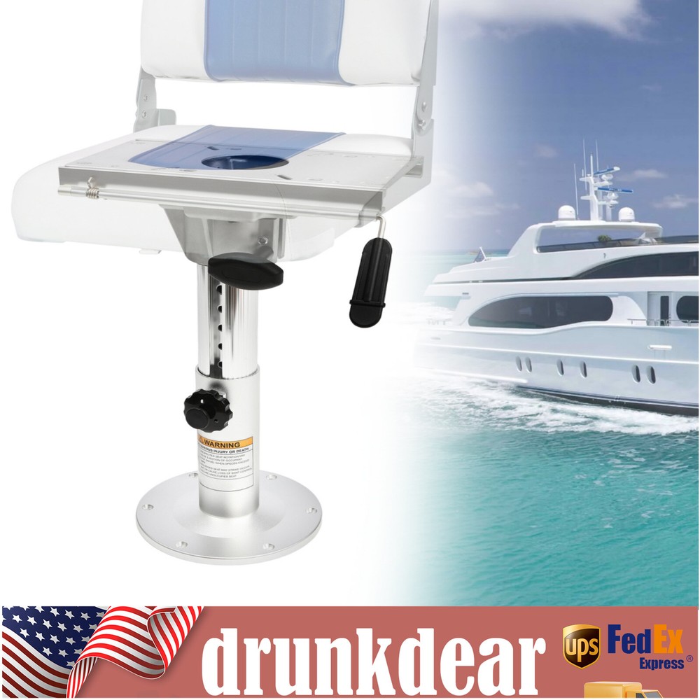 Heavy Duty Adjustable Marine Boat Seat Pedestal 13 to 19 Inches