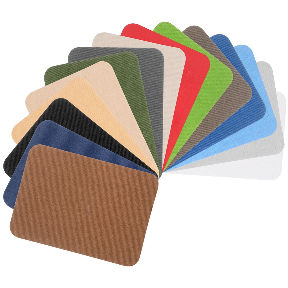 15Pcs Iron-On Clothing Repair Patches 3x4.25 Inch Fabric Cotton Kit