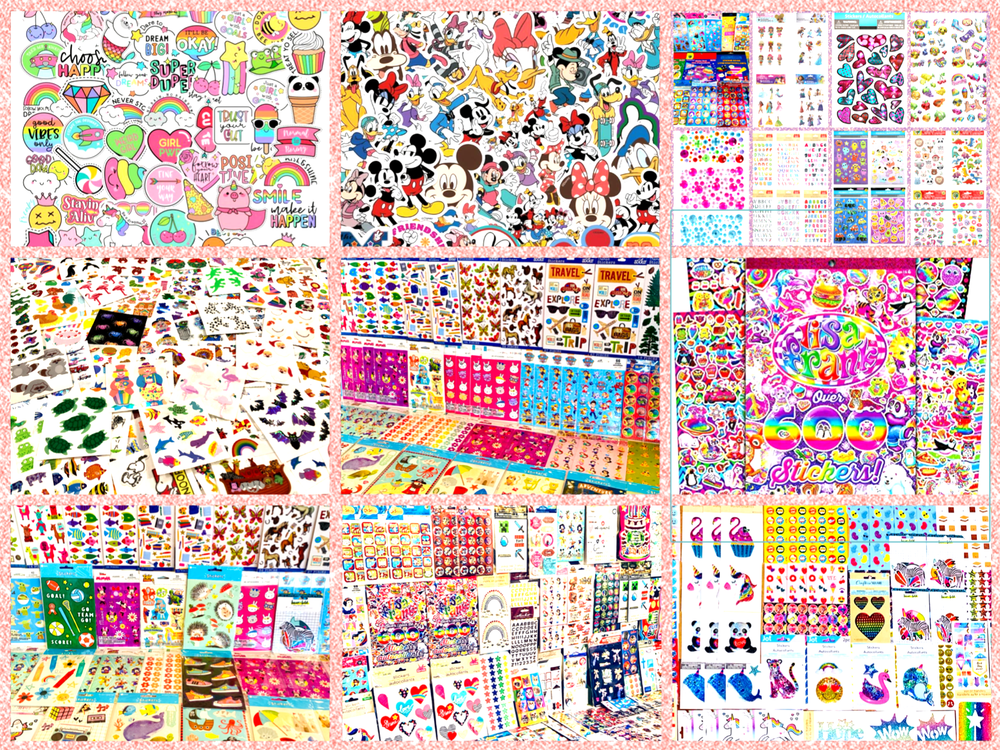 1117+ Sticker Collection Lot