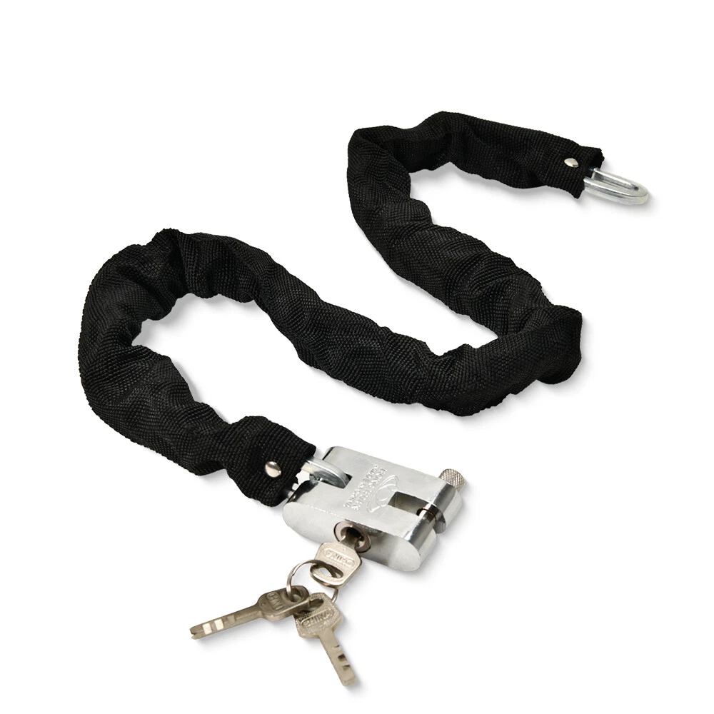 3.28Feet Heavy Duty Motorcycle Bicycle Bike Chain Lock w/ 3 Keys High Security