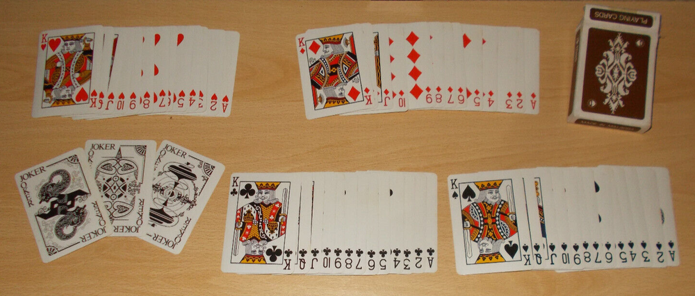 52-Card Deck with 3 Jokers Featuring Malaysian Airways MAS Malaysian Airline System Design