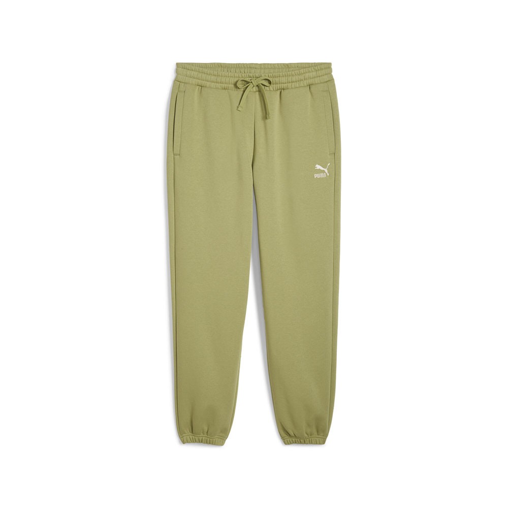 PUMA Men's Green Small Logo Sweatpants - Athletic Casual Bottoms 53559740