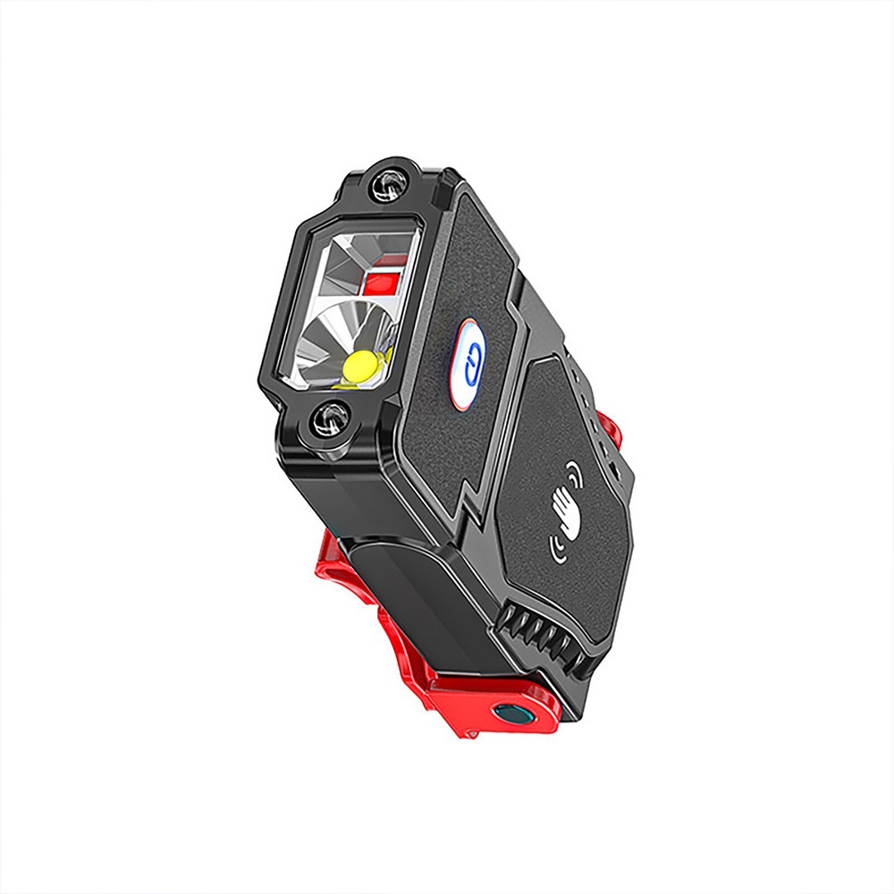 1 PC USB Rechargeable Induction LED-Headlamp With Clip Fishing Lamp Accessories