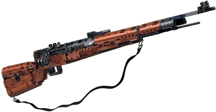 Engaging 1206 PCS 1:1 Block Gun Set - Fun for Collectors & Military Buffs