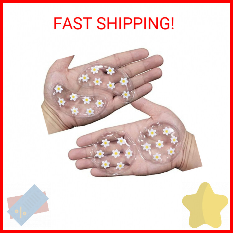 Gel Ice Pack Reusable Cooling Under Eye Pads and Patches, Hot Cold Treatment Pac