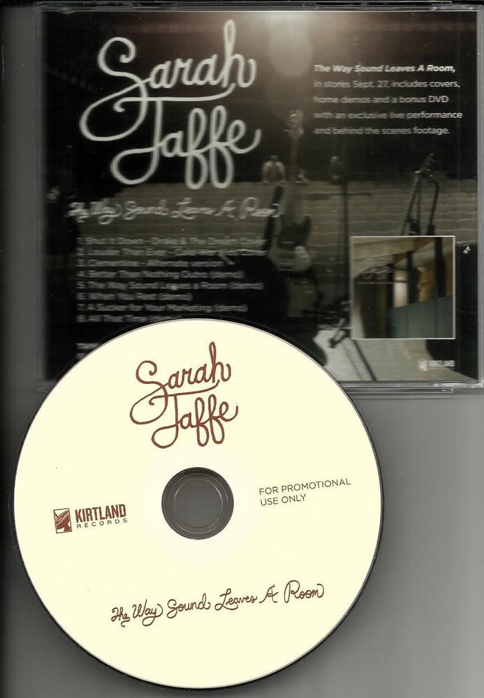 SARAH JAFFE 8TRX  DEMOS &ALTERNATE TRK & COLD WAR KIDS Cover Remake PROMO DJ CD