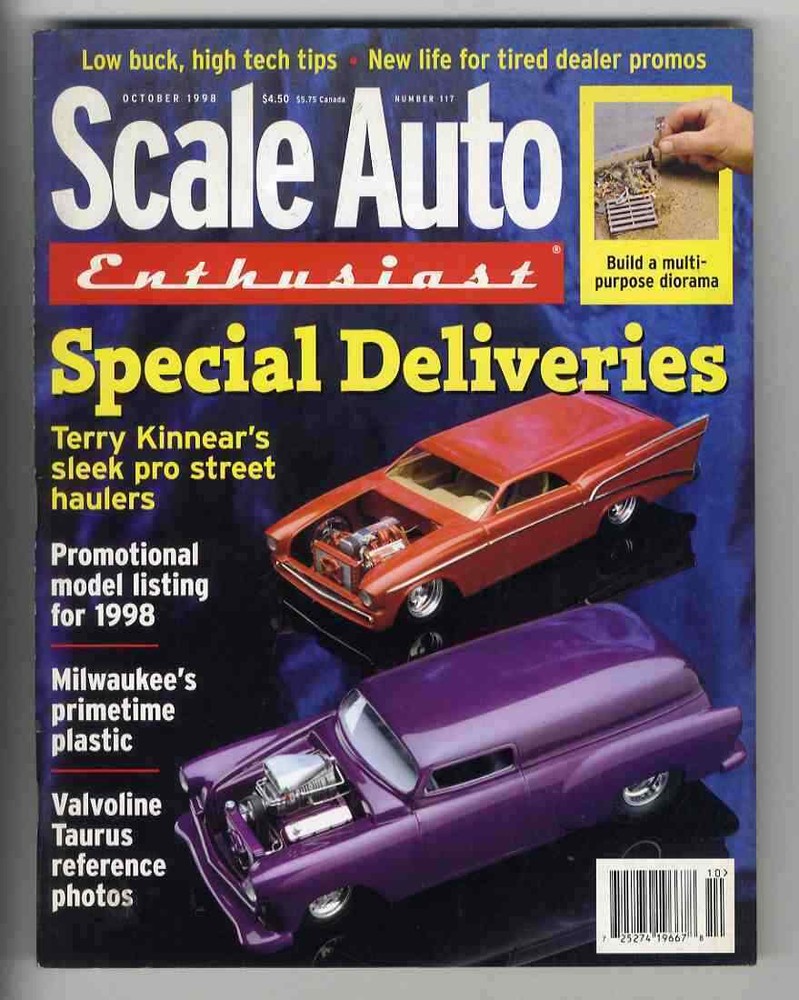 Scale Auto Enthusiast Dynamite Delivery Van High tech Detaili