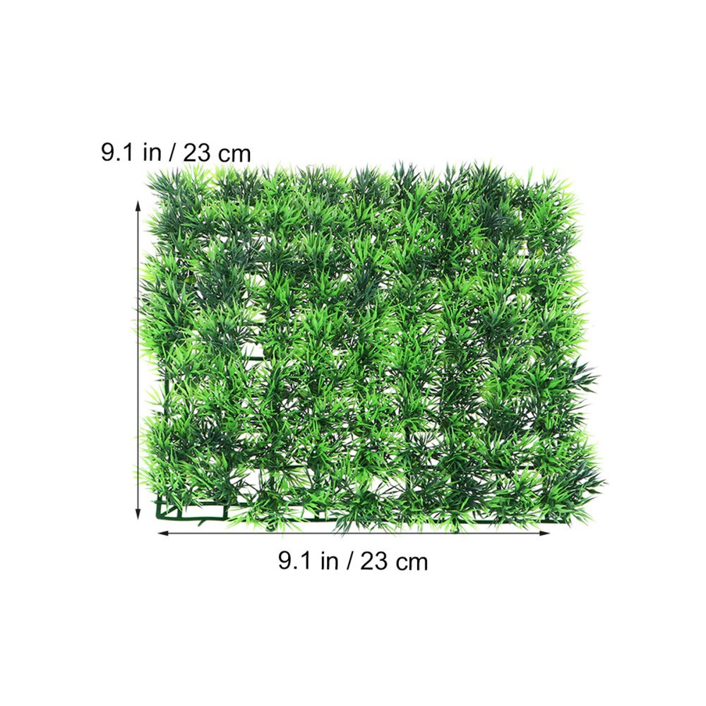 Square Aquarium Grass Mat – Artificial Lawn for Fish Tank Decoration