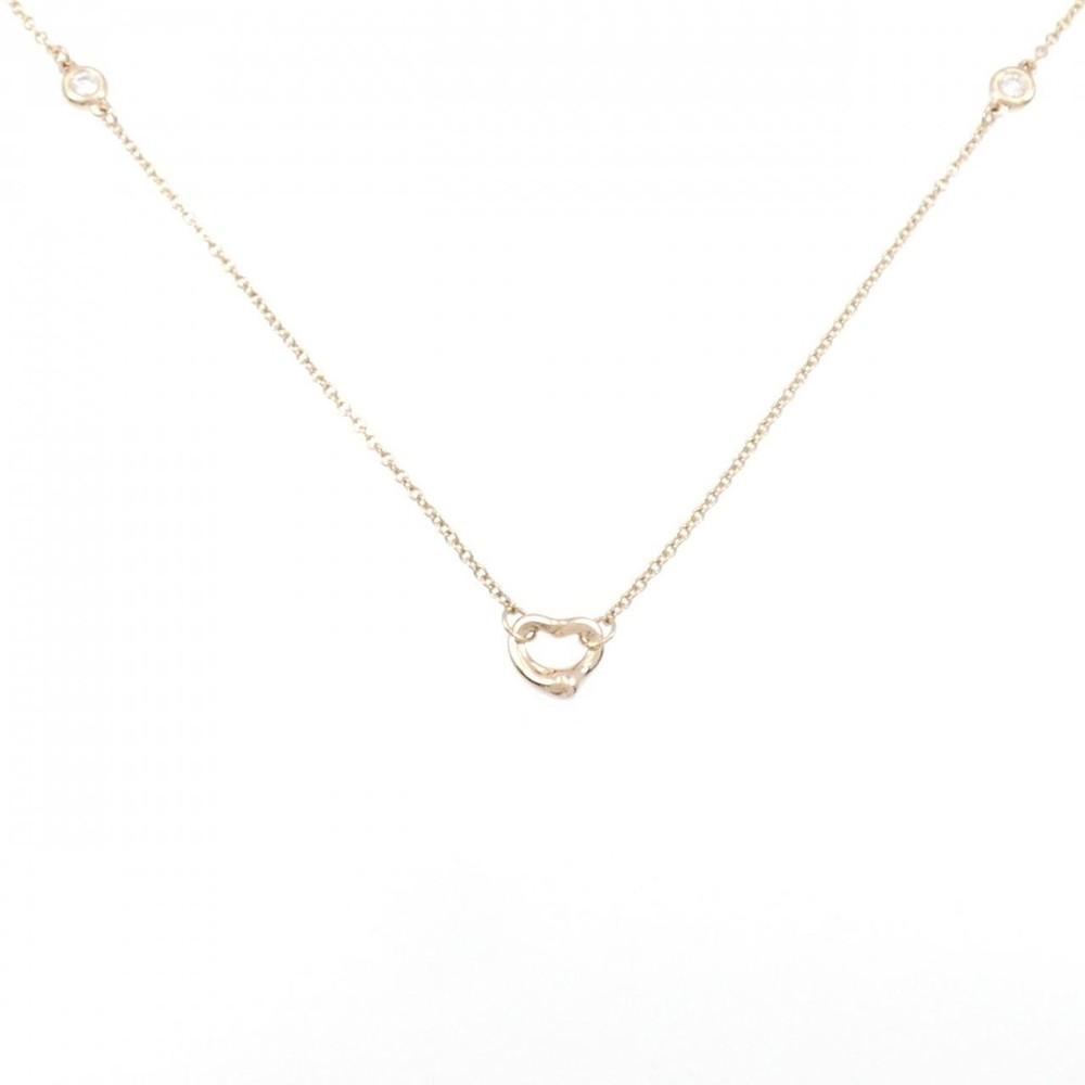 Authentic Tiffany & Co. Open Heart Necklace  #260-007-606-4319