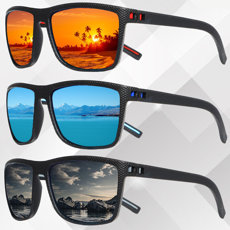 3 Packs Polarized Sunglasses for Men, Lightweight Sun Glasses with UV Protection