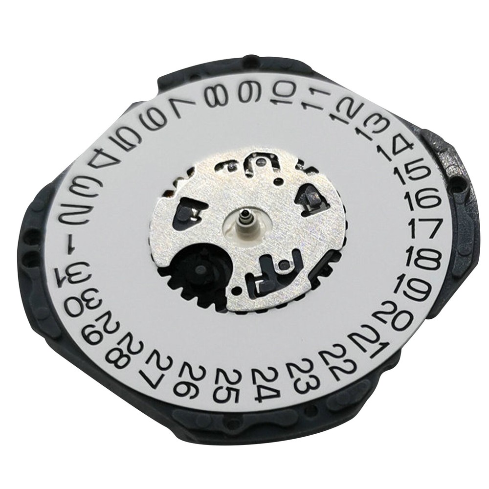 3-Hand Single Calendar Quartz Watch Movement for VJ42 VJ42B with Battery