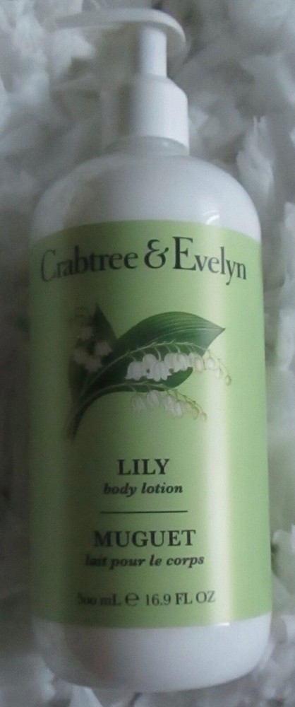 CRABTREE & EVELYN *LIRIO* LOCIÓN CORPORAL CON BOMBA 500mL 16.9 FL OZ ¡ENVÍO GRATUITO!