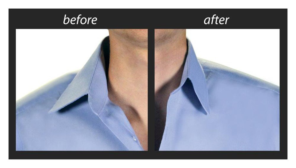 Perky Collar The Collar Support Lift System for Men's or Women's Dress Shirts