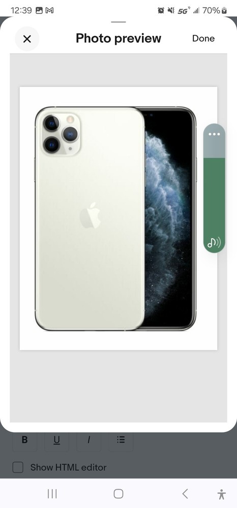 Apple iPhone 11 Pro Max - 64GB - Midnight Green (Unlocked) A2161 (CDMA   GSM)