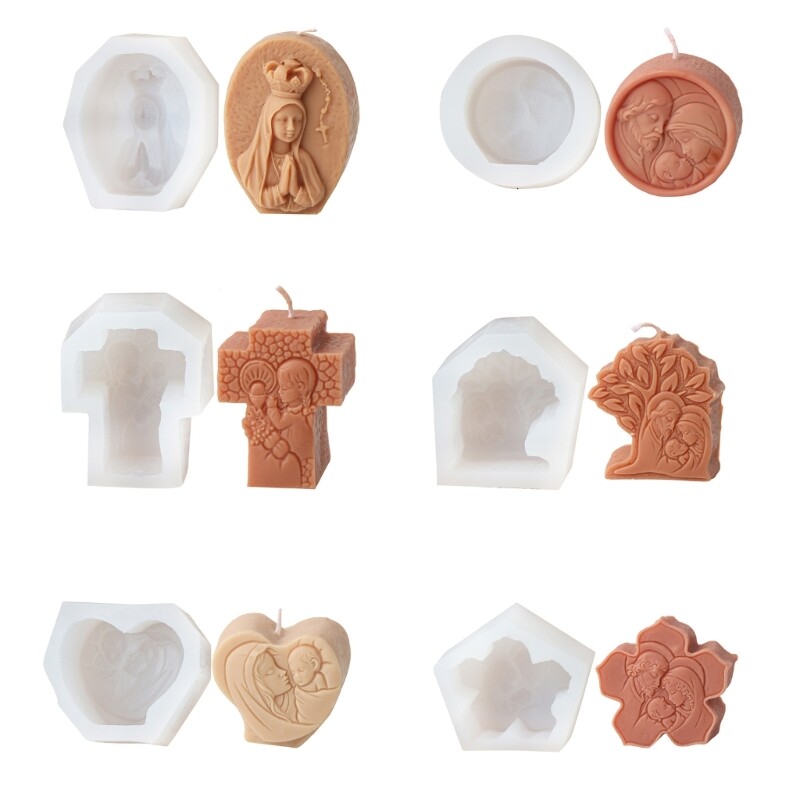 Faith-Inspired Silicone Molds for Epoxy Resin Crafting