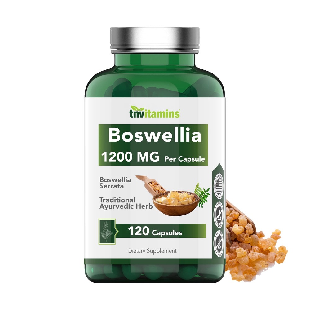 Boswellia Serrata Extract | 1200 MG/Capsule (120 ) | Joint Support * | Ayurve...